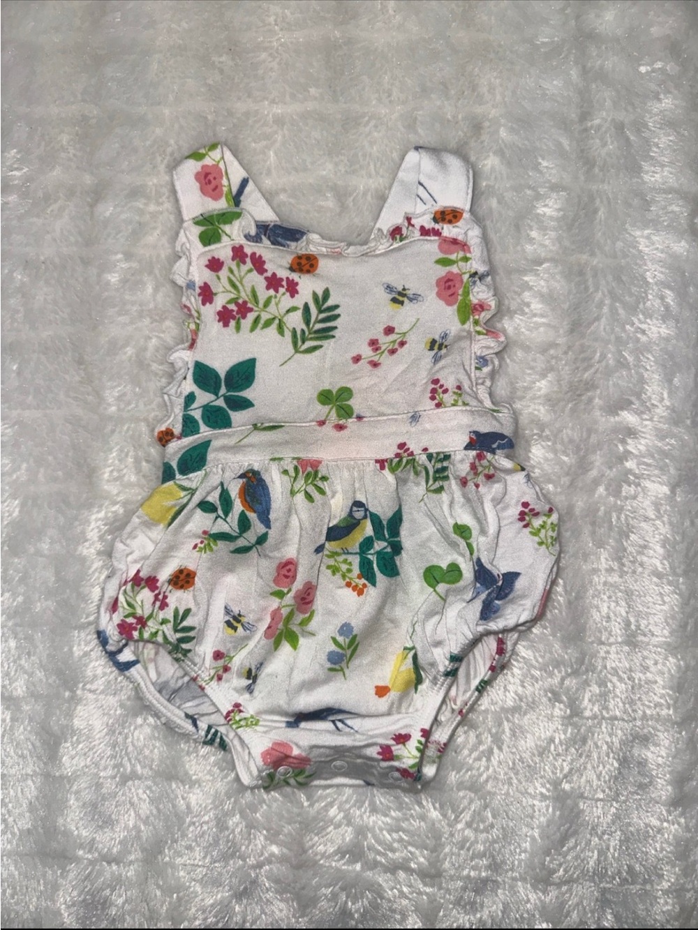 Angel dear bubble romper 0-3 months